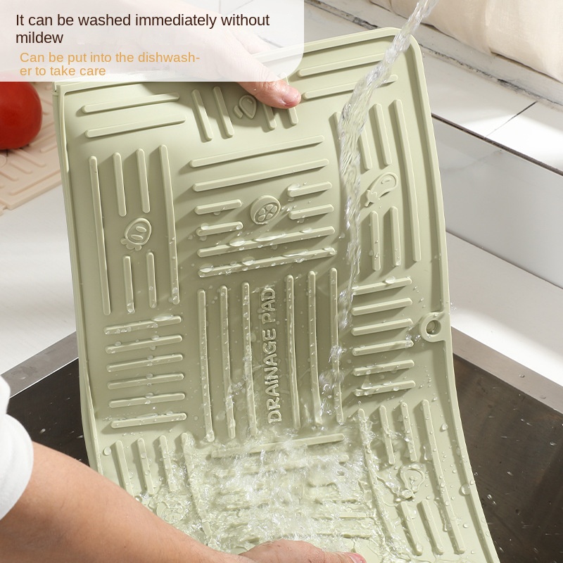 Kitchen Gadgets Cool - Silikon Drenaj Pedi Anti-haşlanma Isı Yalıtım
