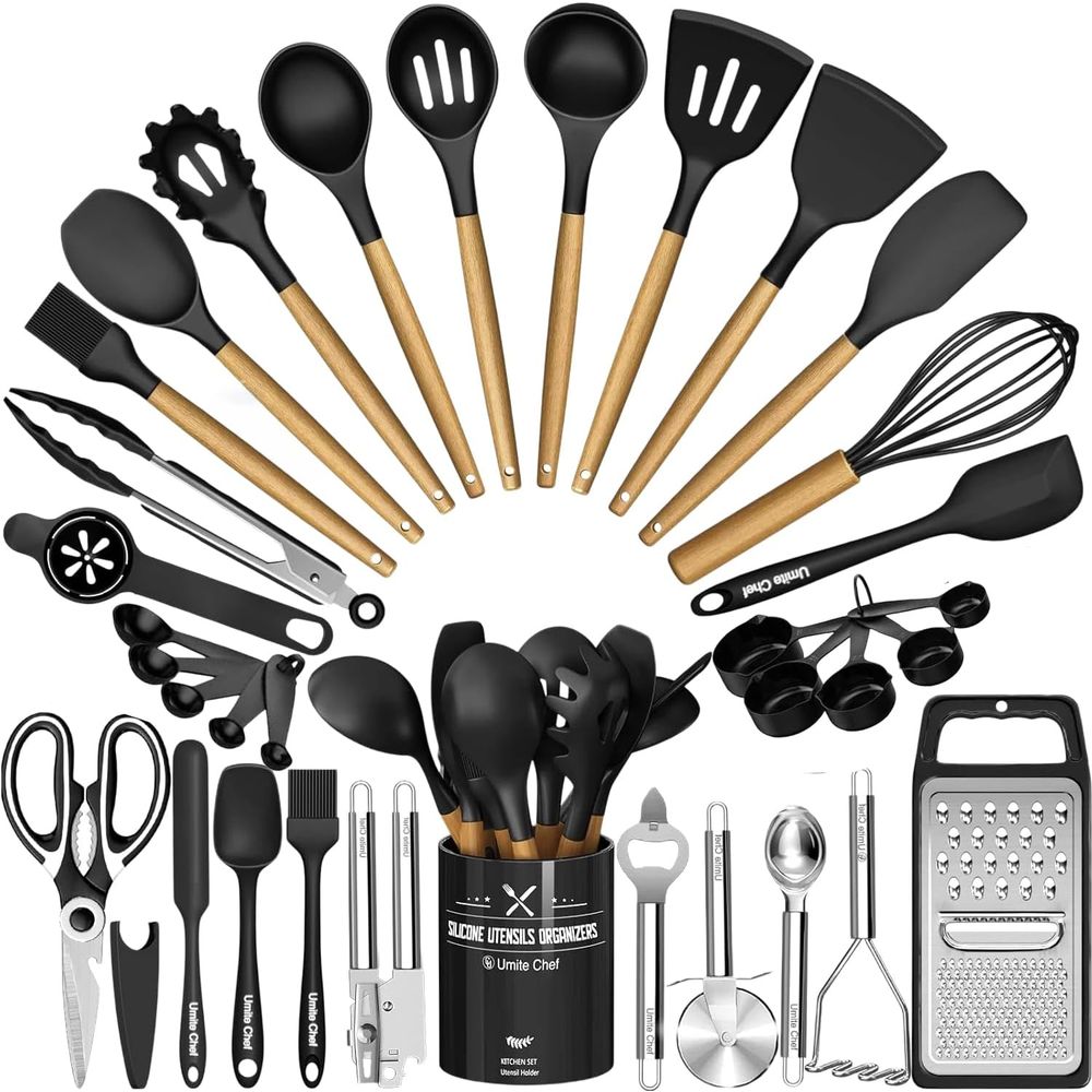 Kitchen Gadgets Holder - Mutfak Gereçleri Seti - 34 Parça