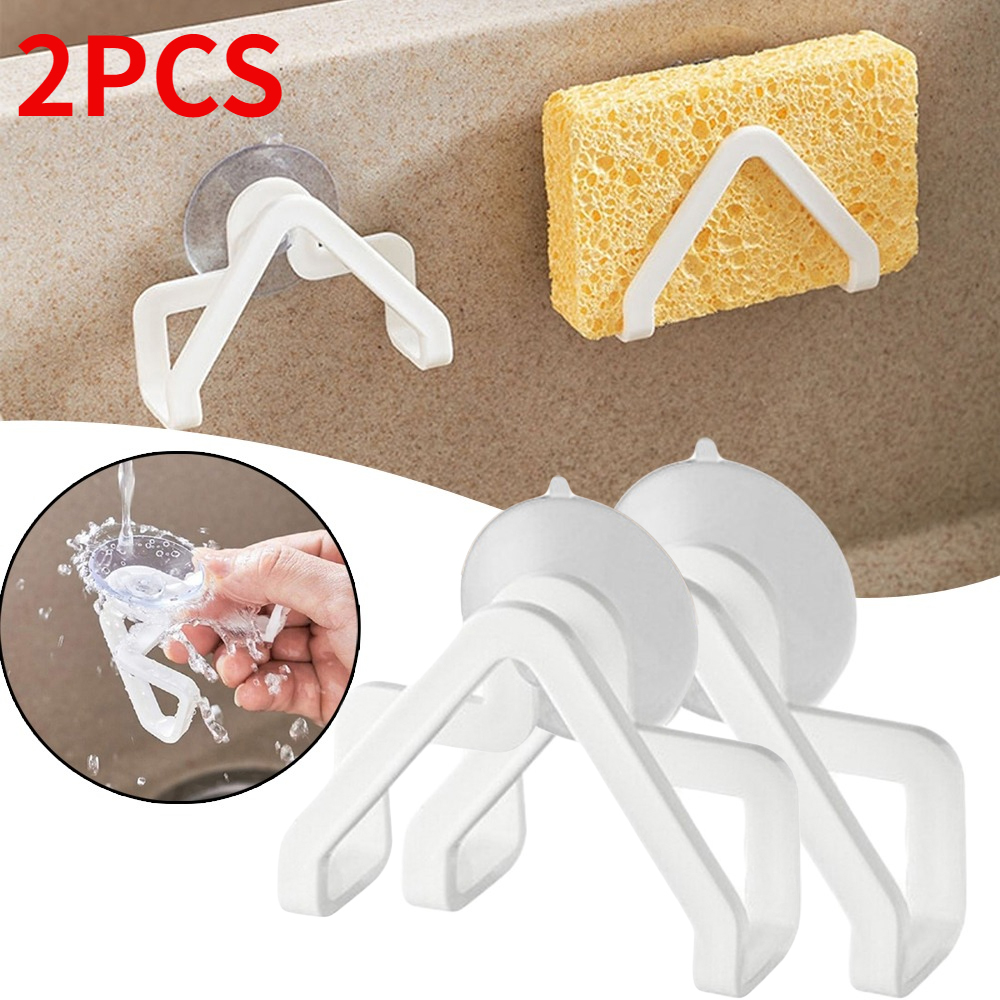 Kitchen Gadgets Holder - 2 adet/takım Sünger Lavabo Raf Sünger
