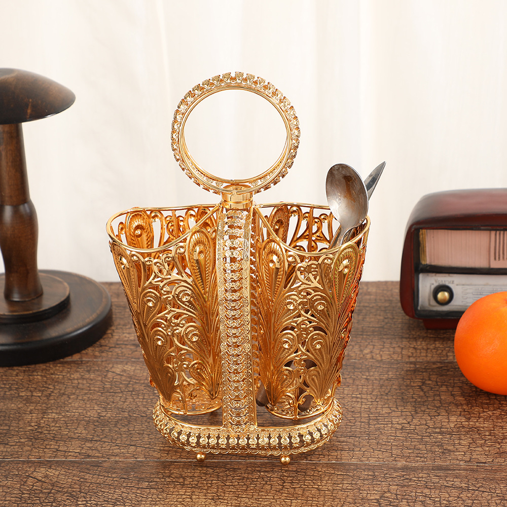 Kitchen Gadgets Holder - Pratik Mutfak Gereçleri Sepeti Şık Mutfak