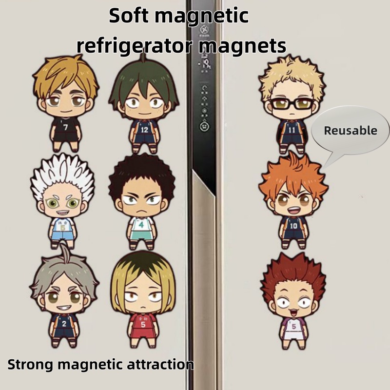 Kitchen Gadgets Plus - Çok Satan Haikyuu!! Yaratıcı Manyetik Buzdolabı