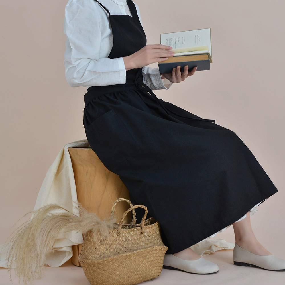 Japon Yaz Önlük Sanat Uzun Ev  - Kitchen Gadgets For Women incelemesi ve fiyatı