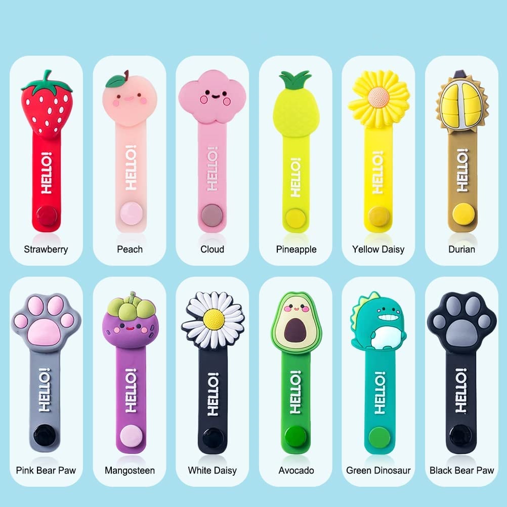 6 adet kablo klipsi kablo kula - Kitchen Gadgets Holder incelemesi ve fiyatı