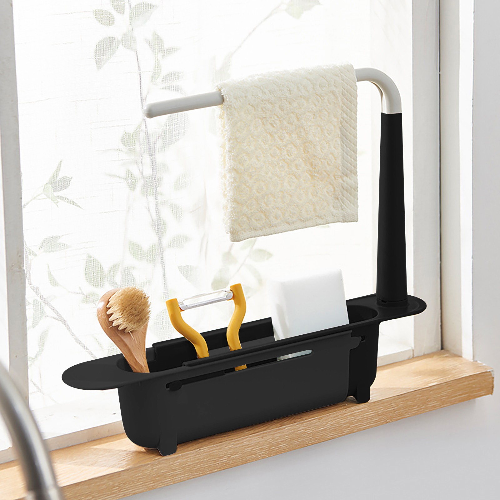 Elescopic lavabo raf süzgeç ra - Kitchen Gadgets Holder incelemesi ve fiyatı