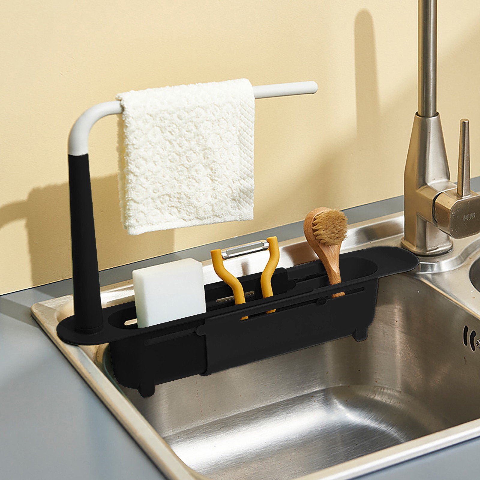 Elescopic lavabo raf süzgeç ra - Kitchen Gadgets Holder incelemesi ve fiyatı