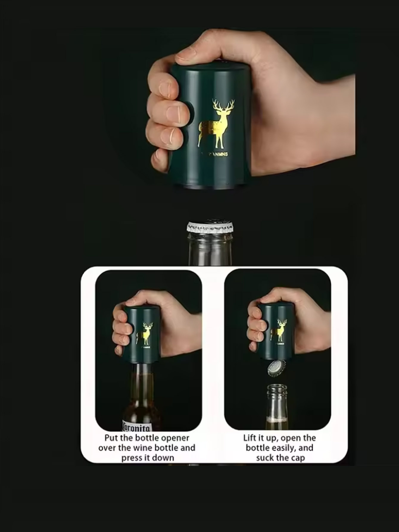 1 adet otomatik bira şişe açac - Kitchen Home Gadgets incelemesi ve fiyatı