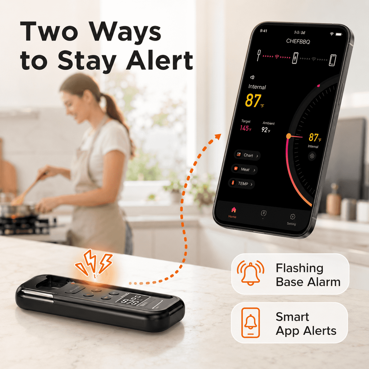 Kablosuz Bluetooth Et Termomet - Meat Thermometer incelemesi ve fiyatı