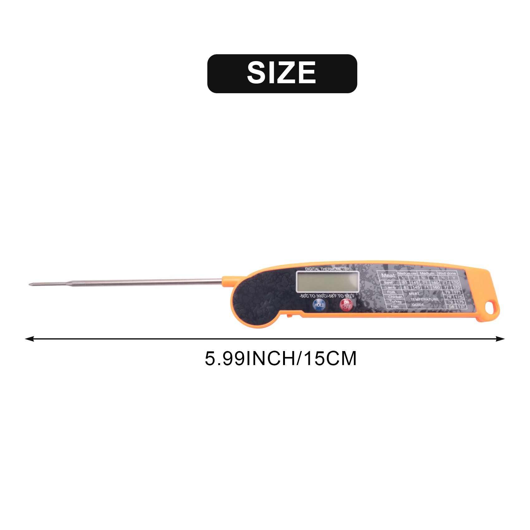 Yüksek Hassasiyetli Sıcaklık P - Meat Thermometer incelemesi ve fiyatı