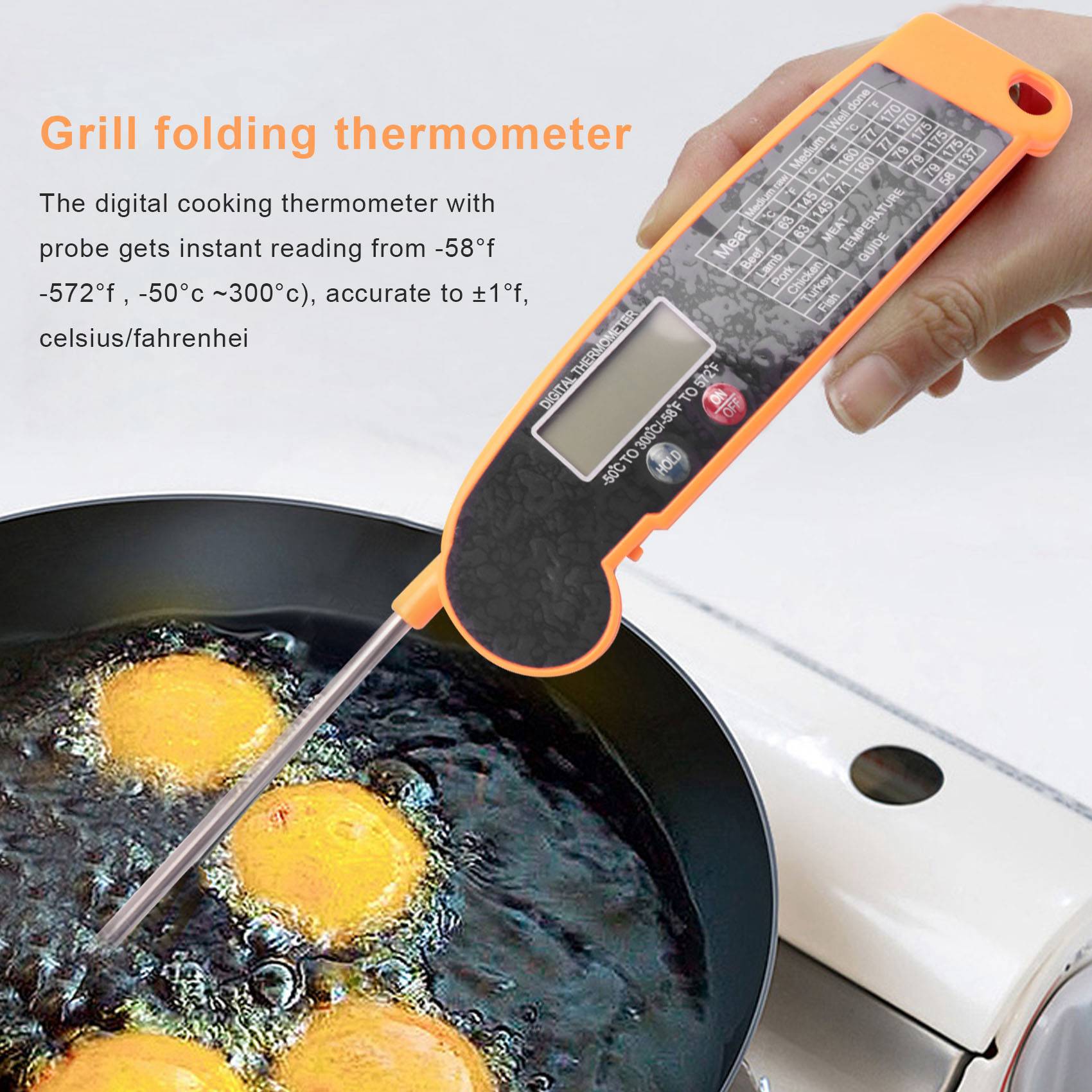 Yüksek Hassasiyetli Sıcaklık P - Meat Thermometer incelemesi ve fiyatı